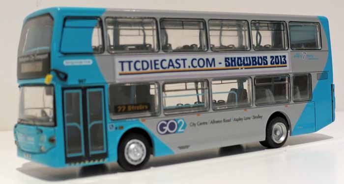 Nottingham Scania Omnidekka SHOWBUS 2013 model